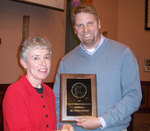 10-27-2009 Hatton Wins Award from OAHPERD by Southwestern Oklahoma State University