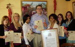 04-02-2010 SWOSU Students Inducted into Spanish Honor Society by Southwestern Oklahoma State University