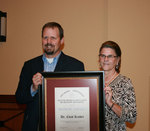 12-15-2011 Kinder Receives Highest Honor from OAHPERD by Southwestern Oklahoma State University