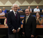 06-25-2012 Former Oklahoma Governor David Hall Visits SWOSU Campus