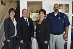 12-18-2012 Debbie Shepherd State Farm Insurance Donates to Video Board Project
