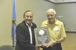 08-24-2015 Gilbert Carman Honored with SWOSU President's Award of Merit by Southwestern Oklahoma State University