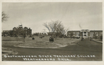 (Old) Library, (Old) Administration Building, Gymnasium, and Science Building - 1921-1939 by Southwestern Oklahoma State University