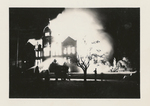 (Old) Administration Building Fire - July 27th, 1939 by Southwestern Oklahoma State University