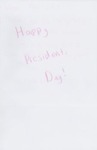 Presidents' Day Card 14