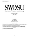 Graduate Catalog 2014-2015 by Southwestern Oklahoma State University