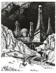 Back Cover: "Minas Morgul", Issue 19 by Elizabeth Best