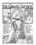 Back Cover: "The Queen's Servant", Issue 40 by Sarah Beach