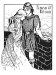 "Éowyn & Faramir", (Issue 41, p. 25) by Sylvia Hunnewell