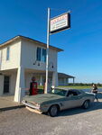 Lucille’s original gas station by Southwestern Oklahoma State University