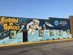 “Flossed in Space” mural by Southwestern Oklahoma State University