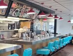 Jerry’s Diner retro counter by Southwestern Oklahoma State University