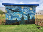 "Starry Night Stafford" (back side) by Southwestern Oklahoma State University