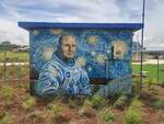 "Starry Night Stafford" (front side) by Southwestern Oklahoma State University