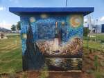 "Starry Night Stafford" (left side) by Southwestern Oklahoma State University