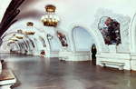 15. Moscow, 'Kievskaya' Metro Station by Novosti Press Agency