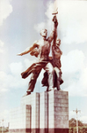 24. Moscow, 'Worker and Woman Collective Farmer', sculpture by V. Mukhina by Novosti Press Agency