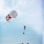 Astronaut Thomas P. Stafford - Training - Parasail - Gemini-Titan (GT)-5 Pilot - Galveston Bay, TX