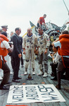 ASTRONAUT CERNAN, EUGENE A. - RECOVERY (GT-9A - WELCOME) - ATLANTIC