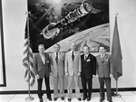 ASTRONAUT ACTIVITIES - APOLLO-SOYUZ TEST PROJECT (ASTP) - PROTOCOL - KSC