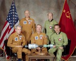 Russian and American Apollo-Soyuz Test Project (ASTP) - Prime Crew Portrait