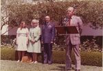 Thomas Stafford Awarded at White House, 1975 by Southwestern Oklahoma State University