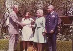Thomas Stafford Awarded at White House, 1975 by Southwestern Oklahoma State University