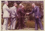 Thomas Stafford Awarded at White House, 1975 by Southwestern Oklahoma State University