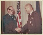 Thomas P. Stafford Receives DSM from USAF Chief of Staff Gen. Joseph McConnell by Southwestern Oklahoma State University