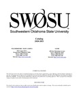 Weatherford: Undergraduate Catalog 2020-2021 by Southwestern Oklahoma State University