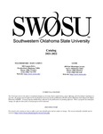 Weatherford: Undergraduate Catalog 2021-2022 by Southwestern Oklahoma State University